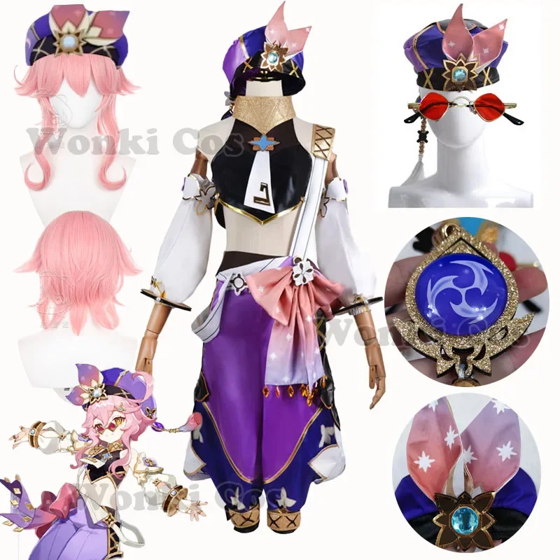 

New Genshin Impact Dori Cosplay Costume Genshin Dori Cosplay Outfits Party Costumes Full Set Send Eyeglasses