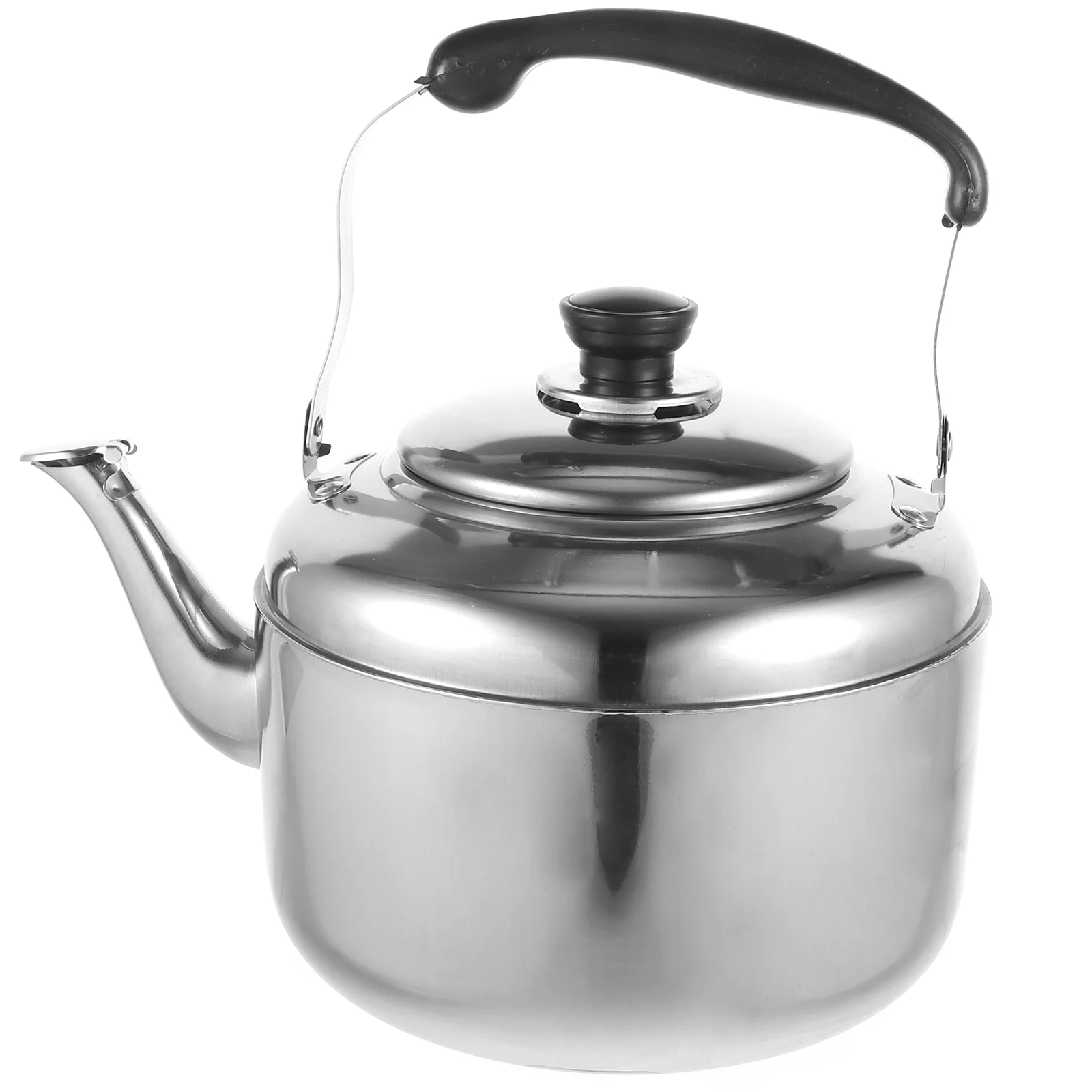 

Stainless Steel Tea Kettle Whistling Tea Pot 5L Stovetop Water Boilers Portable Water Kettle Home Gas Induction