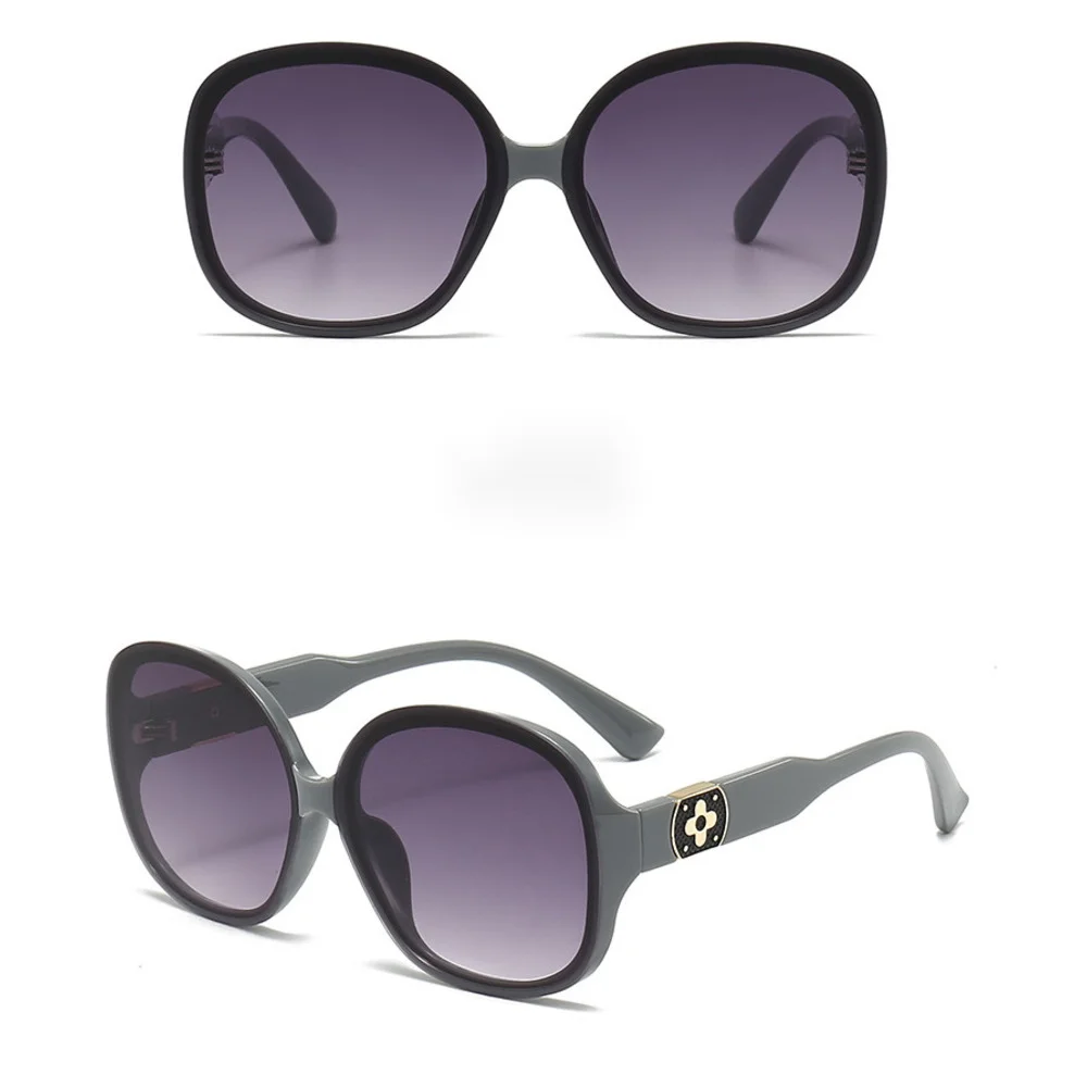 Women's Sunglasses Large Frame Circular Design Fashionable Style_voghion.com