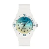 UTHAI Student Watch Fashion Trend Outdoor Sports Fresh 50M Waterproof PU Soft Female Middle School Student Youth Clock Watches 5