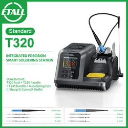 AIXUN T320 200W Intelligence all-in-one Precision Soldering Station With T210/T245 Handle For Mobile Phone Welding Repair Tool