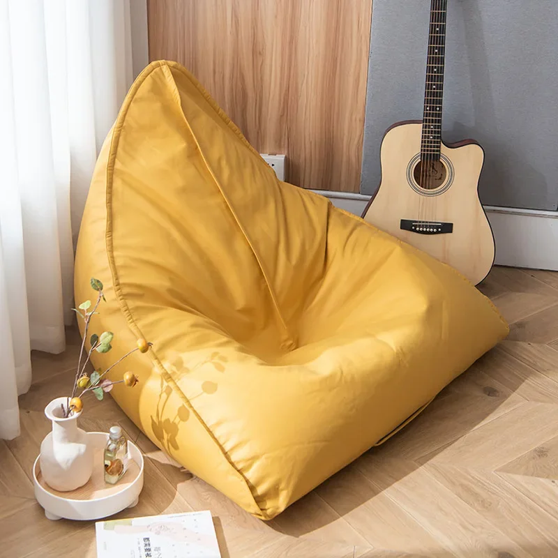 comfy Women Bean Bag Sofa Chair luxury nordic Bedroom Bean Bag Sofa