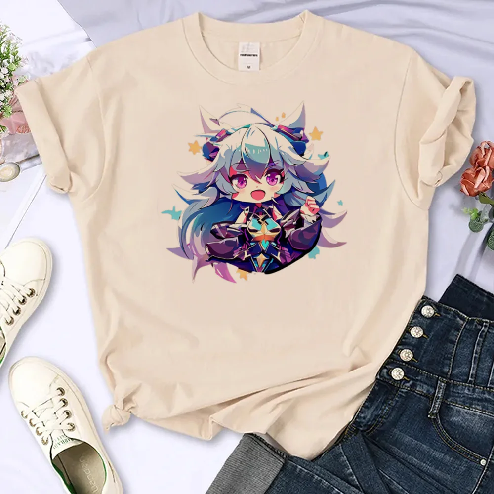 

Футболка Honkai Star Rail, Женская Футболка harajuku, Женская японская одежда