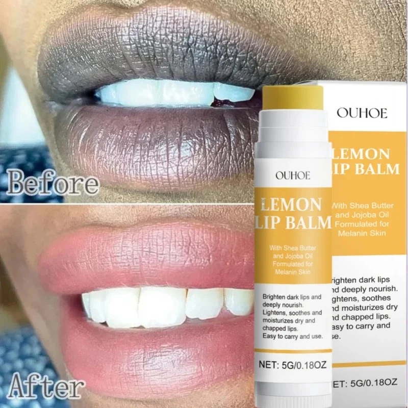 Remove Dark Lip Balm Lightening Melanin Mask Gloss Oil Exfoliating Clean Moisturizer Korean Care Makeup Beauty Health Products 3