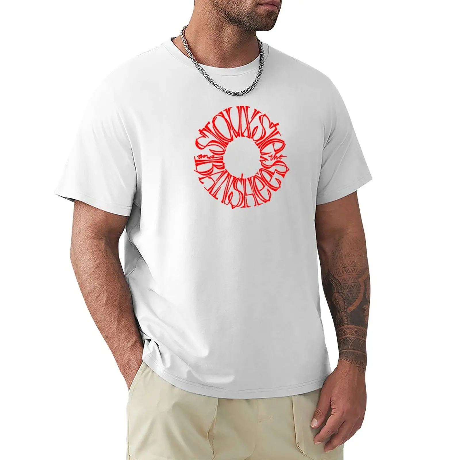 

Siouxsie and the Banshees - Peep Show - Red T-Shirt Short sleeve funny t shirt korean fashion men clothes