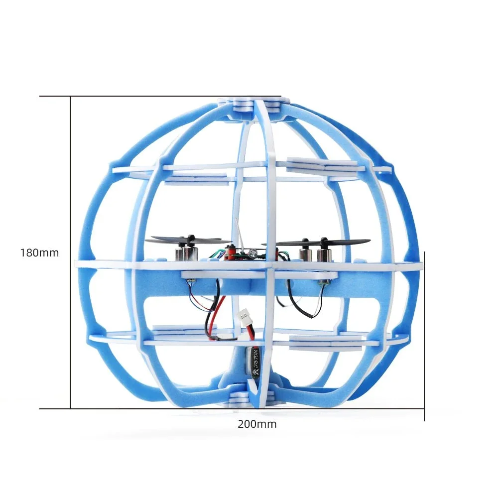 HGLRC A200 футбольный мяч Дрон DIY футбольный Дрон для RC FPV Квадрокоптер Фристайл Дрон образовательные детские игрушки подарок