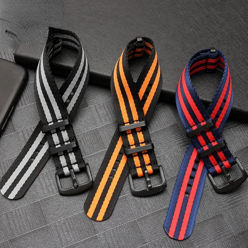 Per Rolex Water Ghost Omega Seiko Citizen Ghost Party Impermeabile Traspirante Morbido E Confortevole Cinturino In Nylon 20 22Mm Maschio