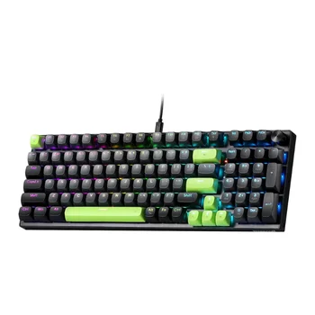 Redragon K740 98 Keys Wired RGB Gaming Keyboard, 95% PBT Mechanical Keyboard Hot-Swap Socket, Custom Linear Switch 1