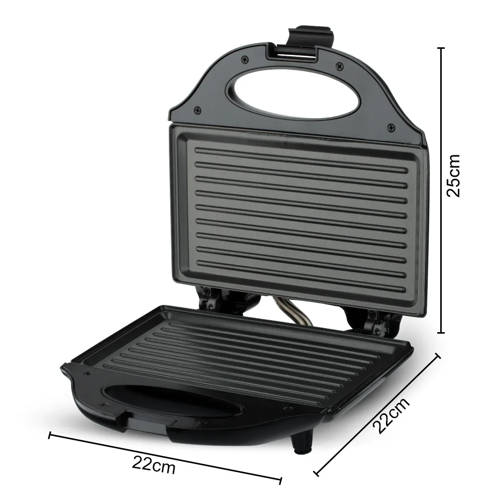 Electric Sandwich Maker 3 Type Non-Stick Iron Pan Waffle Maker Cooking Breakfast Machine Toaster Baking Snacks Household Machine 5