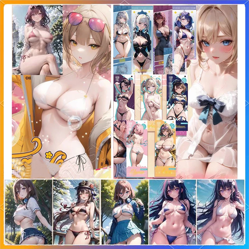 Sexy Card Acg Goddess Story Limited Sale Bikini Nude Uniform Black Silk Sexy Loli Girls Adult Hobby Sex Interessante Card