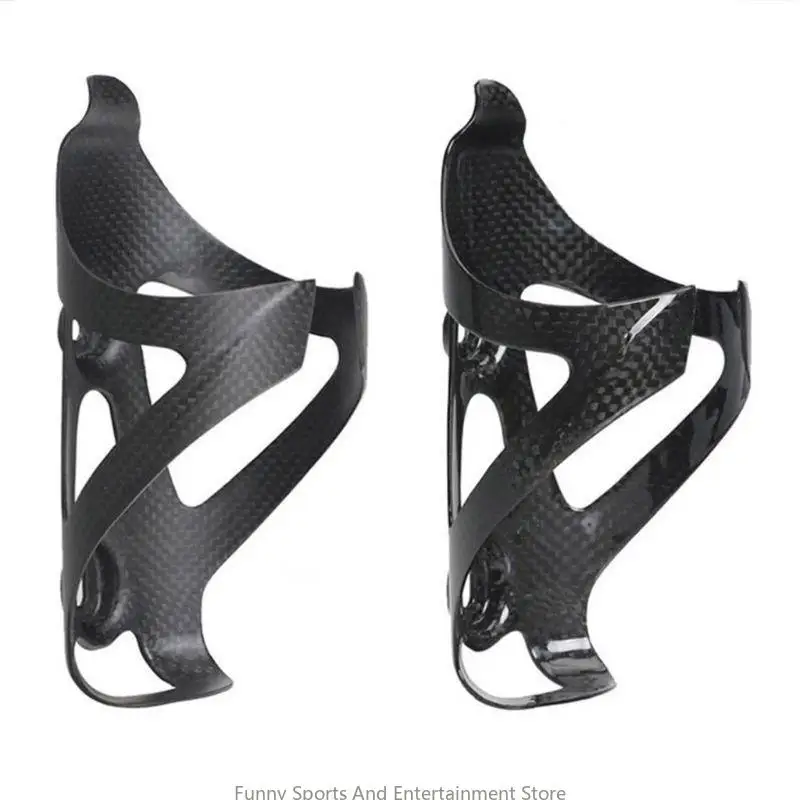 Bicycle Water Bottle Cage Rack Carbon Fiber Drink Cup Holder Brackets for Road Bike MTB Cycling