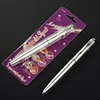 Invisible Ink Pen Anti-Counterfeit Disappearing Ink Markers With UV Light LED Secret Ballpoin Pen Plastic Office School Supplies 4
