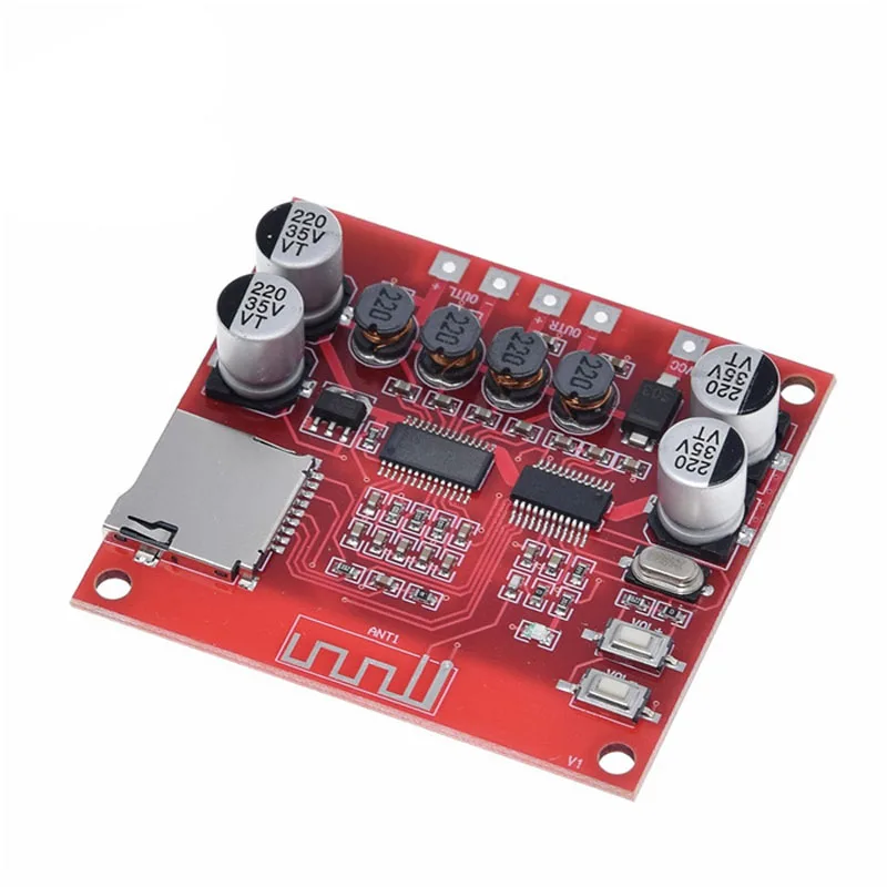 

1/2/5/10/30Pcs XH-A233 Bluetooth Power Amplifier Board 4.2 Desktop Speaker Wireless Speaker 12-24V Dual 30W