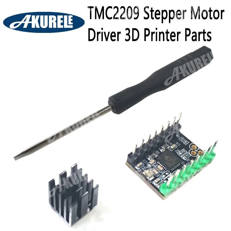 

Модуль драйвера шагового двигателя TMC2209, запасные части для 3D-принтера, бесшумный ультра-режим UART для SGen_L Gen_L Robin Nano