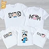 Baby Cow Birthday Party T Shirt Family Outfit Matching Clothes Holiday Look Father Mother Kids Shits 1 Year First Birthday Shirt 1