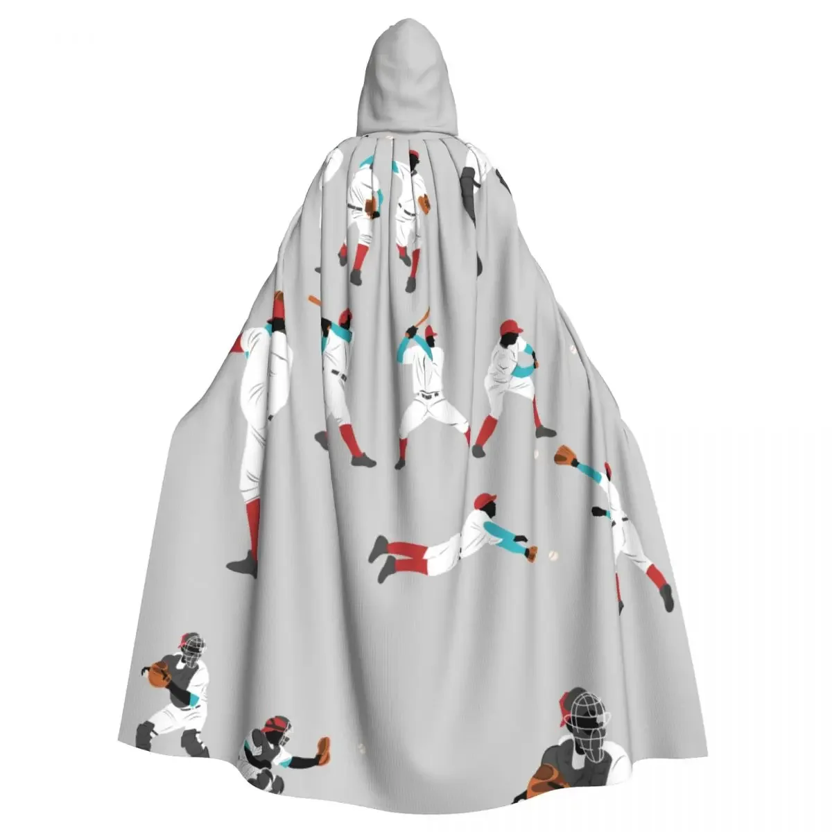 

Плащ с капюшоном из полиэстера унисекс, накидка ведьмы, аксессуар для костюма, бейсбольница, поза и позиция эльфа Пурим