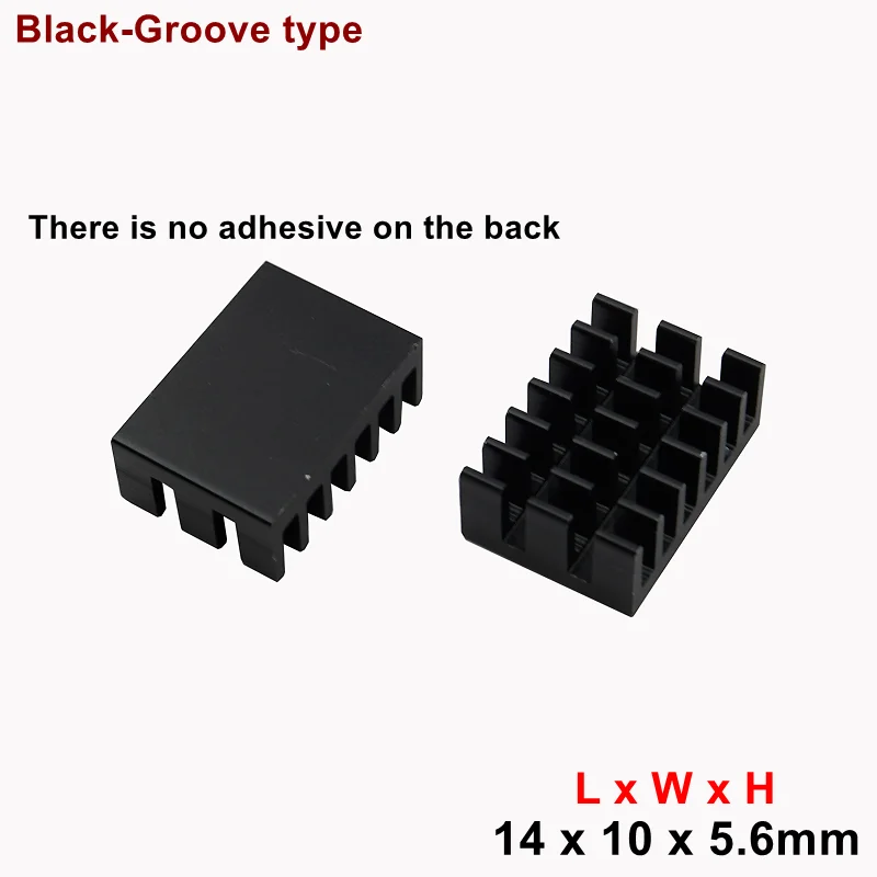 10-Pack Aluminum Heatsink Radiators for Enhanced Heat Dissipation