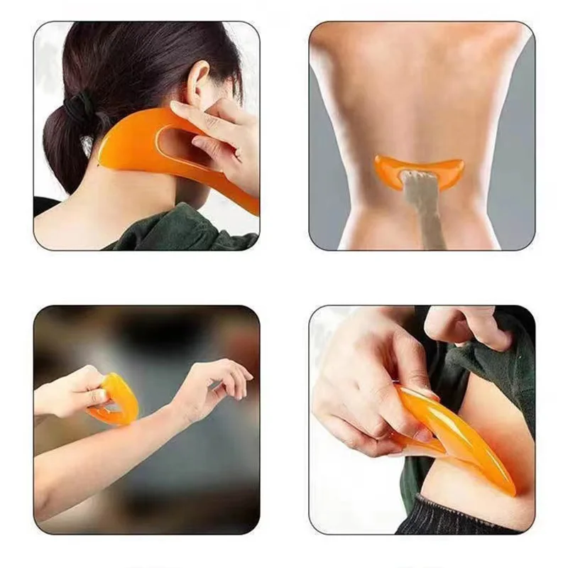 송진 얼굴 목 피부 마사지기, 구아샤 스크래핑 마사지 스크레이퍼, 침술 구아샤 보드, 침술 얼굴 눈 관리 스파 마사지 도구