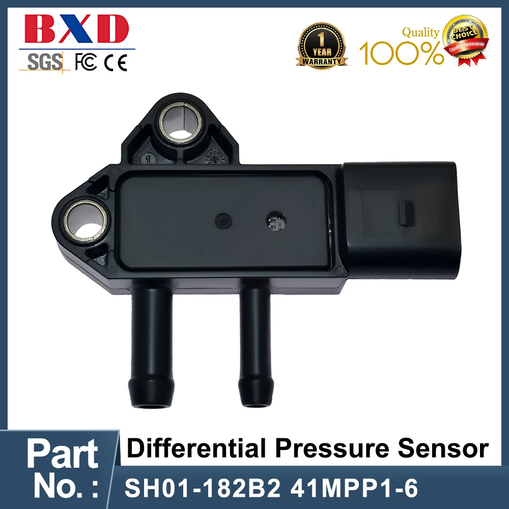 

SH01-182B2 41MPP1-6 Exhaust Gas DPF Differential Pressure Sensor For Mazda CX-5 3 BM 6 GJ 2.2 Auto Accessories