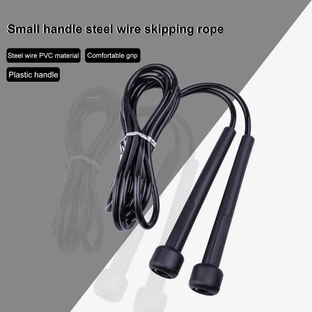 Jump Rope Tear Resistant Training Jump Rope Plastic Handle Anti Winding Skipping School