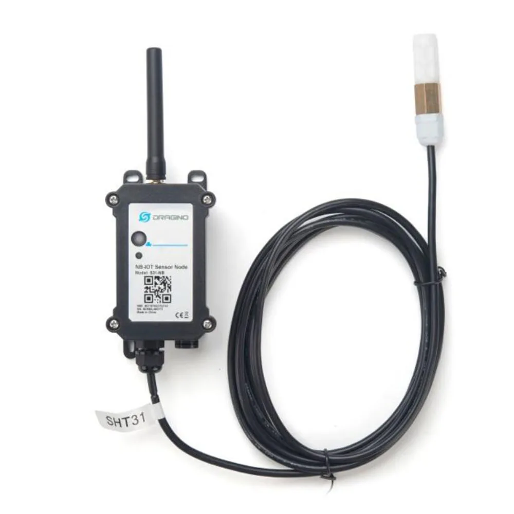 

Dragino S31-NB NB-IoT Outdoor Temperature and Humidity Sensor SHT31 probe with cable