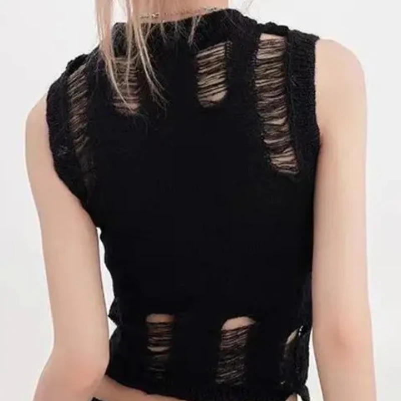 Women Y2k Sleeveless Summer Vest Top