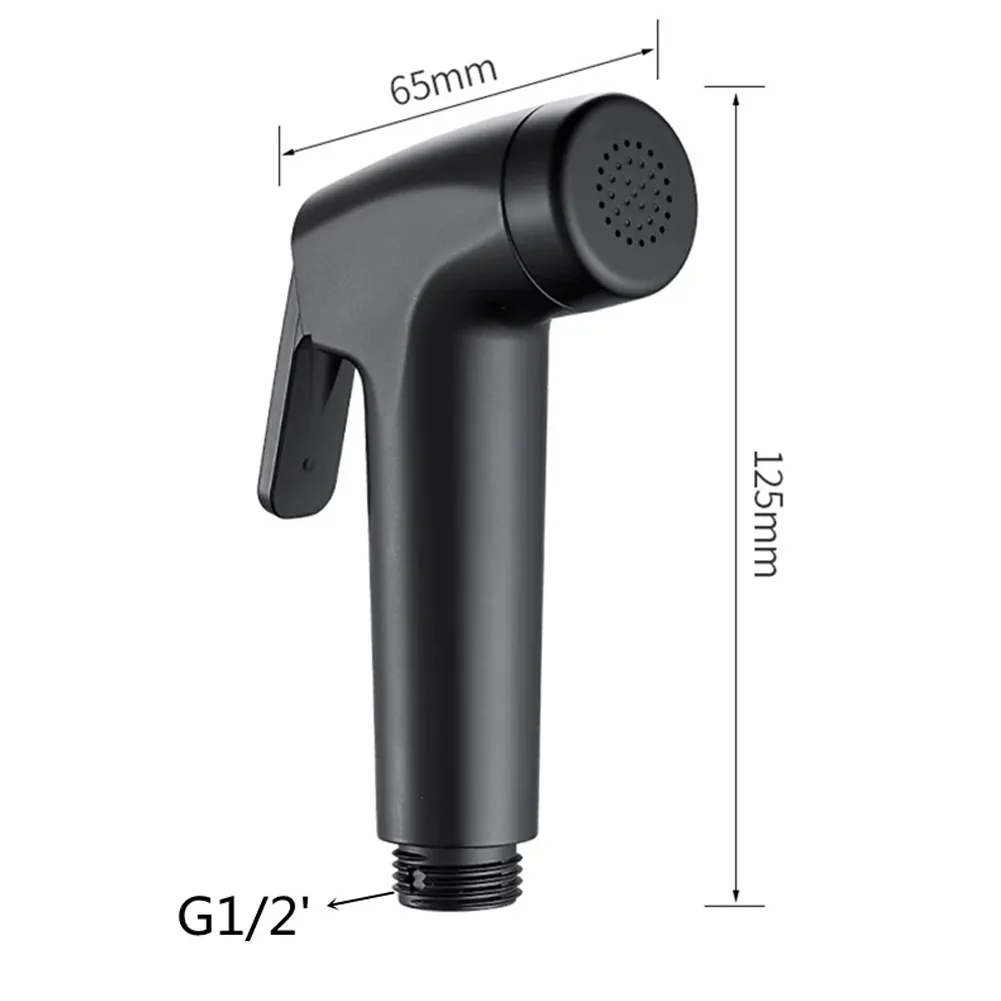 Toilet Douche Bidet Head Handheld Hose Spray Sanitary Shattaf Kit Shower Handheld Toilet Bidet Faucet Sprayer Shower Nozzle 3