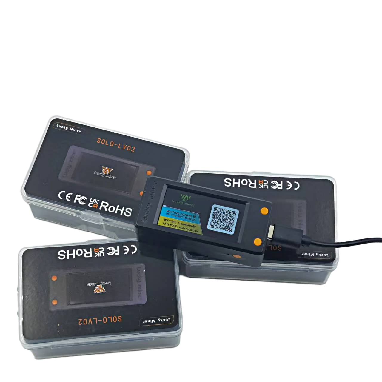 Gold Nugget Bitcoin Miner Usb Bitcoin Miner NerdMiner Lucky Miner V2 78KH/S  1W 1.9