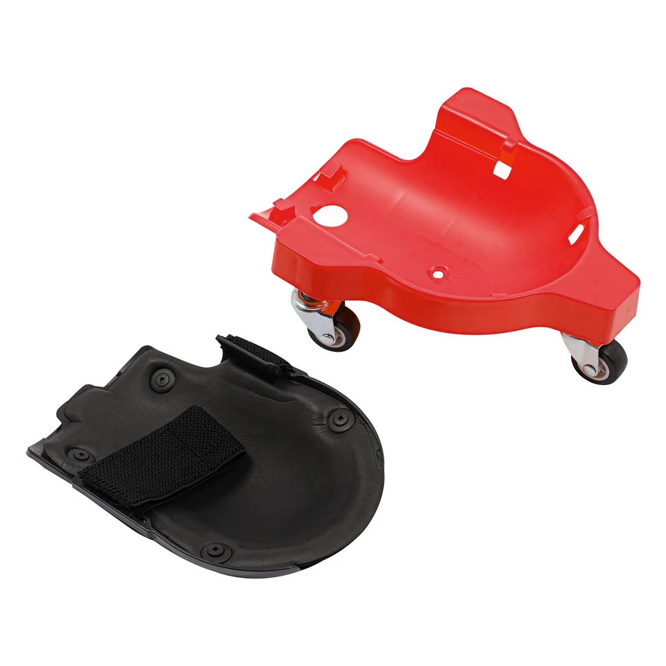 Flexible Rolling Knee Pads with Adjustable Straps