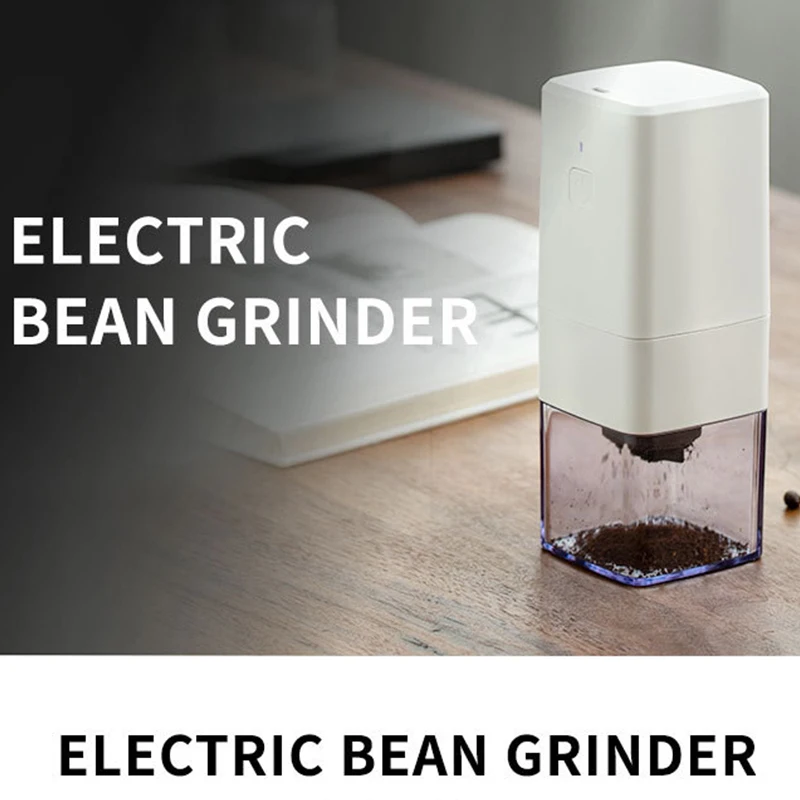 

Portable Electric Coffee Grinder Square Grinding Machine USB Charge Profession Multifunction Grinding Core Coffee Beans Grinder