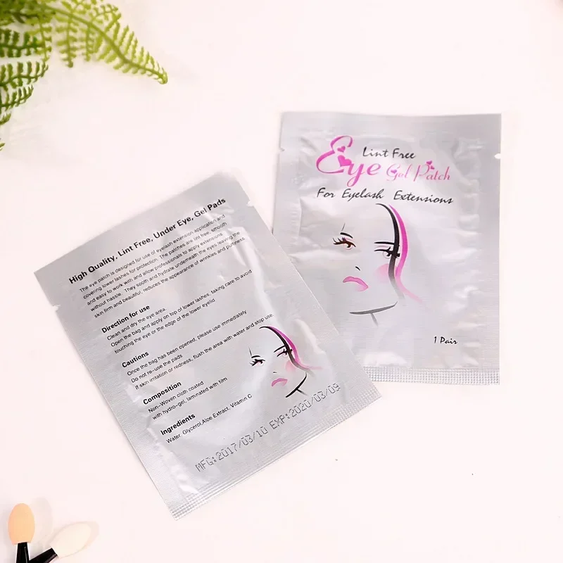Eyelash Pad Gel Patch Grafting Eyelashes Under Eye Patches 50Pairs For Eyelash Extension Paper Sticker Application Make Up Tools eyelash patch eyelash pads eyelash patches eyelash accessories eyelash extension supplies