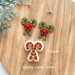 Festive Holiday Clay Cutter Set | Christmas & Winter Designs | Earring Crafting Tools (A - 41 - 1)