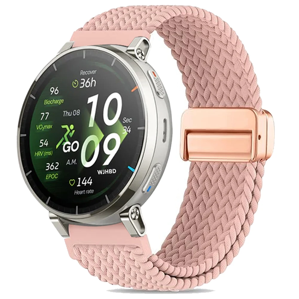 Magnetic Braided Loop Nylon Strap - 20mm/22mm Bracelet