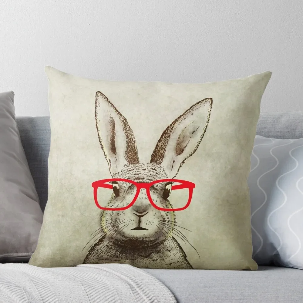

quirky bunny Throw Pillow Decorative pillow case anime girl Christmas Throw Pillows Covers