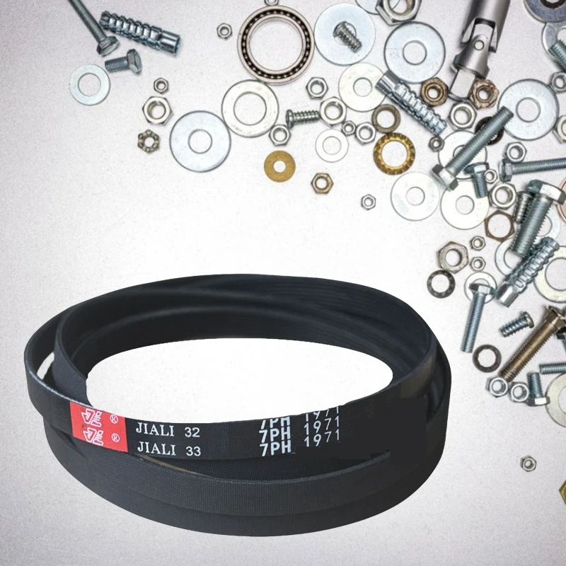 Dryer Drum Drive Belt Transmission Belt Replacement Dryer Drum Belt Replaces Part 7PH1971 Durable A6HB