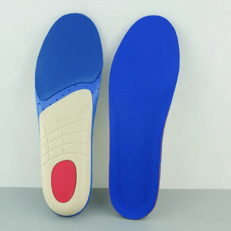 Orthopedic Flat Foot  Deodorant Shock Absorption Insoles For Feet Ease Pressure Of Air Movement Breathable Damping Cushion