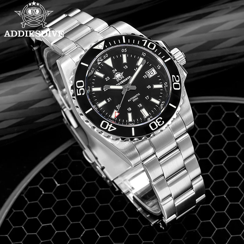 Men's Diving Watch Automatic Mechanical Watch 200m Waterproof Japan NH35A Sapphire mechanical watch diver watch