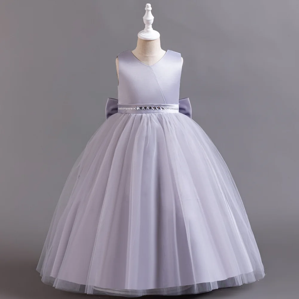 thumbnail image 1 of Elegant Long Dress For Girls, Perfect For Weddings Graduation Ceremonies Piano Performances, 1 of 5