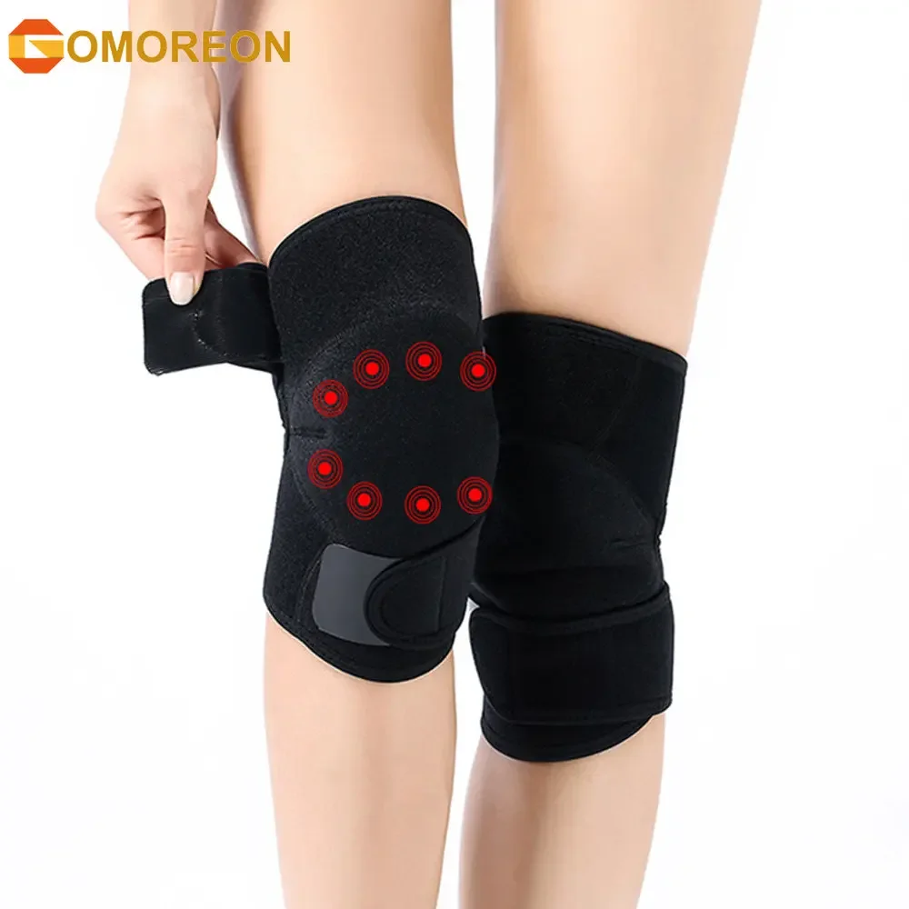 

1Pair Self Heating Knee Pads Tourmaline Magnetic Therapy Kneepad Pain Relief Arthritis Brace Support Patella Knee Sleeves