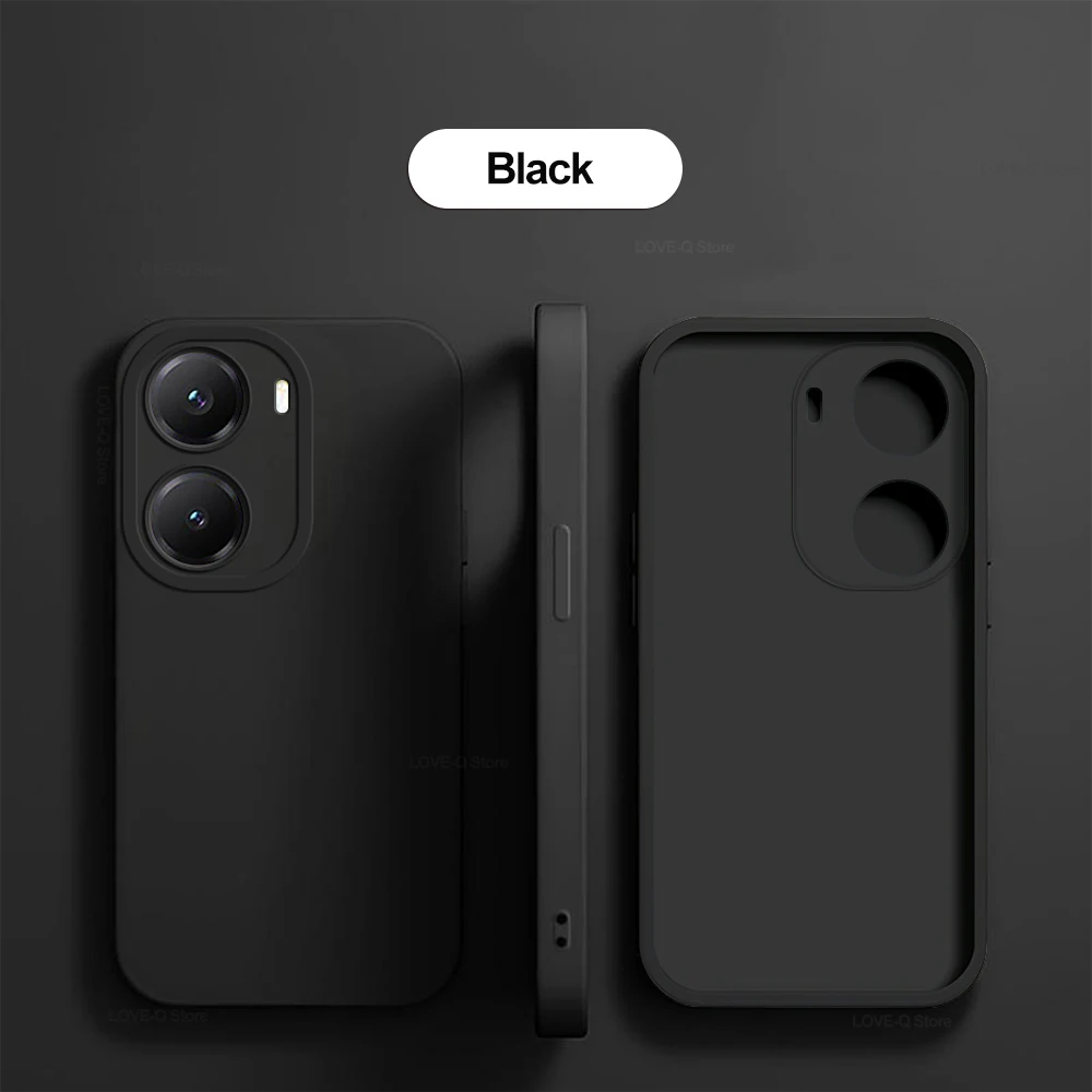 Luxury Liquid Silicone Shockproof Phone Case Protector Cover