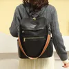 Schooll Bags Travel Bagpack Ladies Bookbag High Quality Leather Back Pack Women Large Capacity Multifunctional Backpacks Woman 2