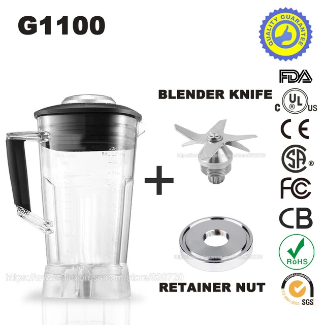 Container with Blade and Lid Blender Container,Compatible G2001