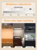 WILLED Touch Table Lamp Magnetic Desk Lamp Bulit-in 2500mAh Battery for Reading Cabinet Mirror Bedside Rechargeable Night Lights 4