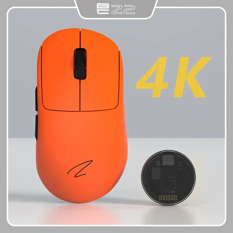 Zaopin Z2 Mouse Tri Mode Wireless Lightweight Paw3395 4k/1k Custom E-Sports Mouse Gamer Accessory For Computer Gaming Mice Gift
