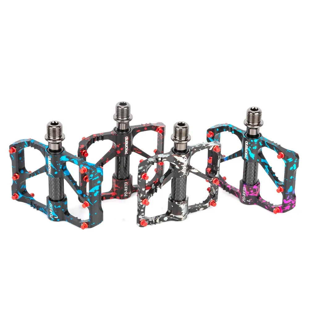 PEdAL.E.D 自転車用レザー スタッズ アンクレット 調整可能 Bicycle Ultralight Flat Pedal | Aluminum Pedals Bicycle Mtb