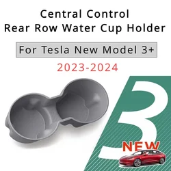 For Tesla New Model 3+ Drink Cup Holder Central Control Armrest Box Fixed Water Cup Slot Storage Cup Holder New Model3 Highland
