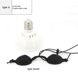 Revitalizing Beauty LED Light Therapy Bulb for Anti - Aging and Skin Rejuvenation (Lamp eye cover)