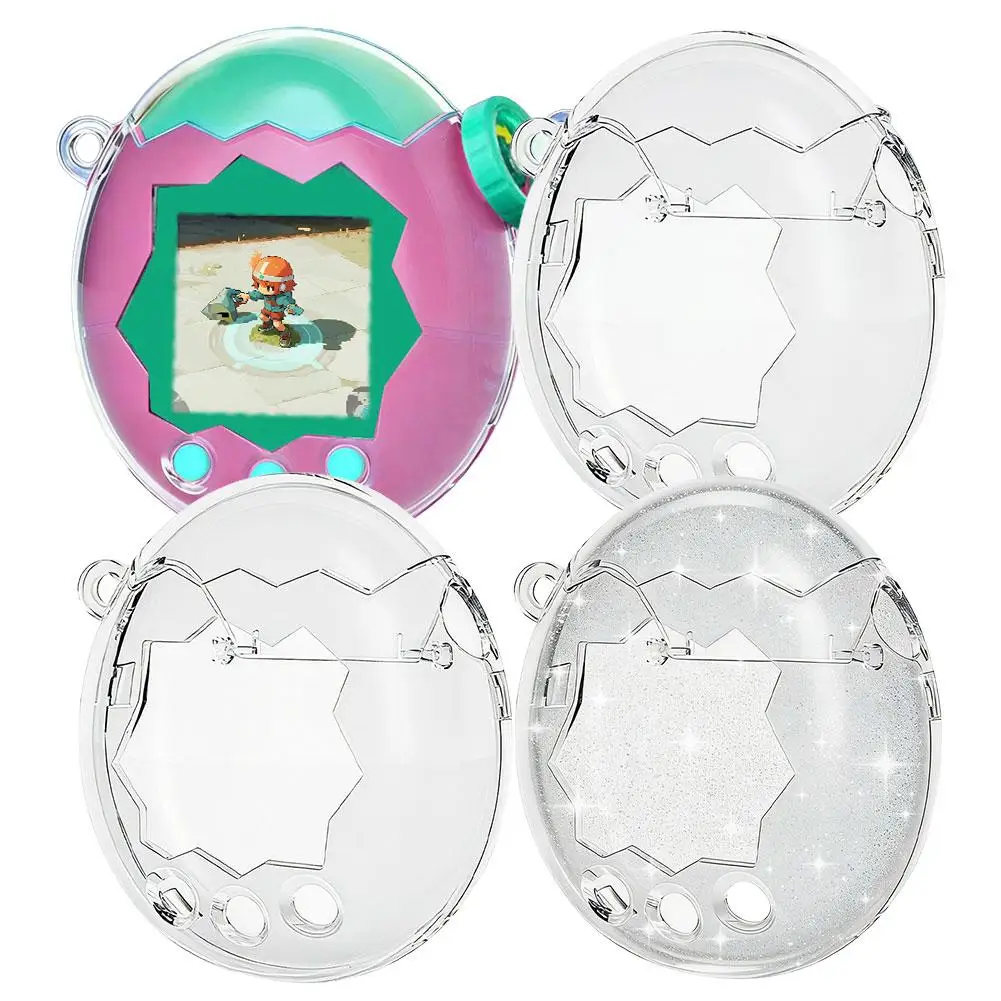 Für Tamagotchi Paradise Elektronisches Haustierspiel Silikon-Schutzhülle Weiche Langlebige Dekorative Abdeckung Knopf-Abdeckung Schutzhülle