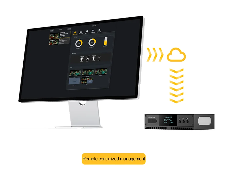LinkPi 1-channel VGA Capture Decoder VGA1 HD Encoder H265 Multi-platform Live Bo