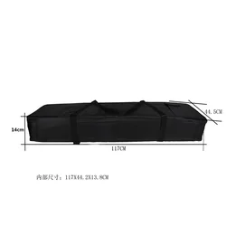 Waterproof Thickened Oxford Cloth Keyboard Bag - Electronic Piano Handbag (76 Keys)